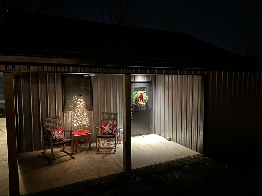 garage porch