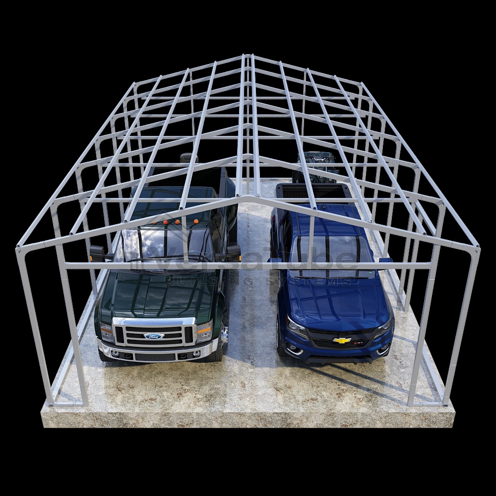 steel frame garage